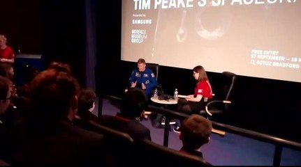 Tim Peake in Bradford