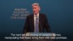 Philip Hammonds Conservative Party Conference speech in 60 seconds