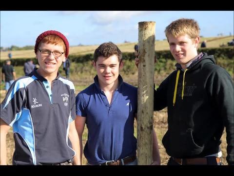 YFCU fencing competition final at Northern Ireland Ploughing Championships