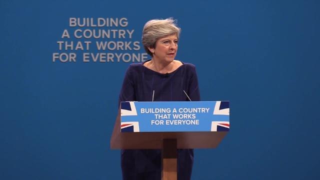 Theresa May's speech