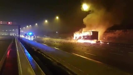 M6 accident at preston worst in country