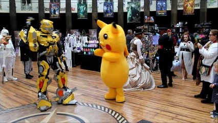 Dancing Pokemon at Buxton Unicon 2017