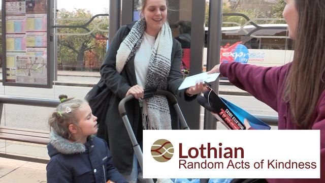 Lothian Buses Random Acts Kindness
