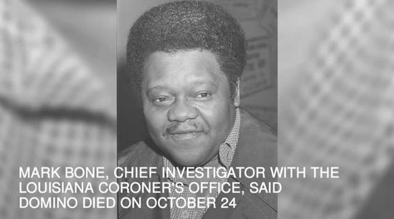 Rock n roll pioneer Fats Domino dies at 89