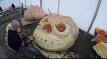 World Record Pumpkin Timelapse
