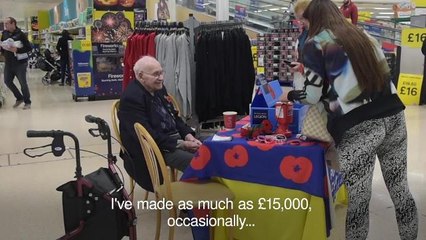 100-year-old Auschwitz survivor still selling poppies
