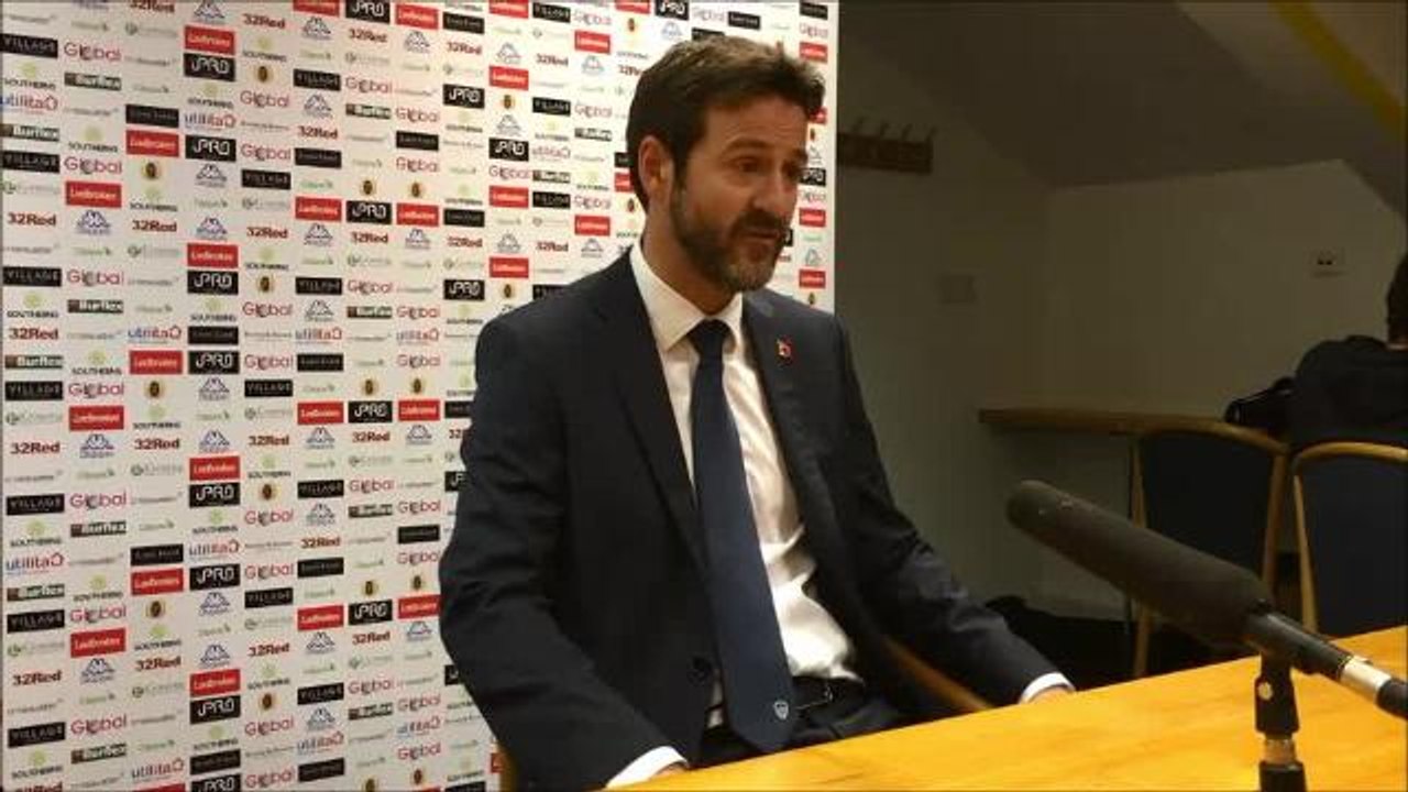 Christiansen video post-Derby