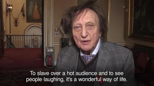 Sir Ken Dodd celebrates his 90th birthday