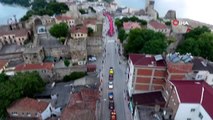 Sinop'ta 15 Temmuz Milli Birlik ve Beraberlik Yürüyüşü