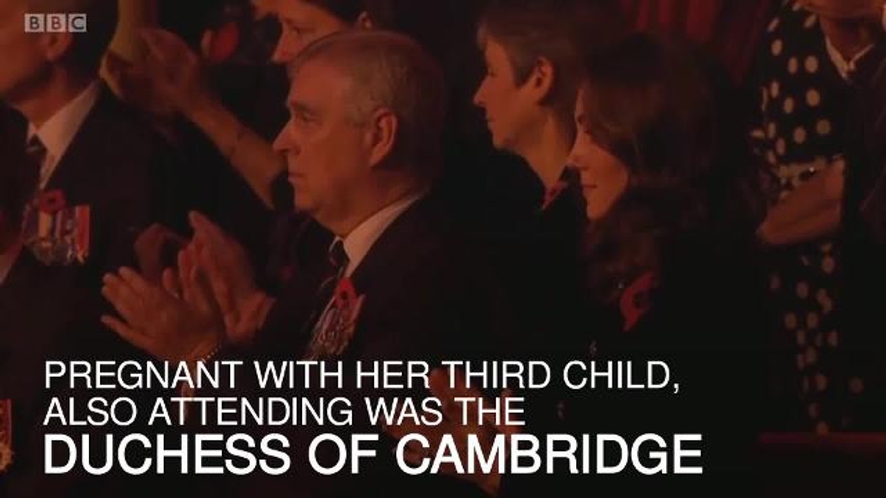 Queen honours war dead at Festival of Remembrance