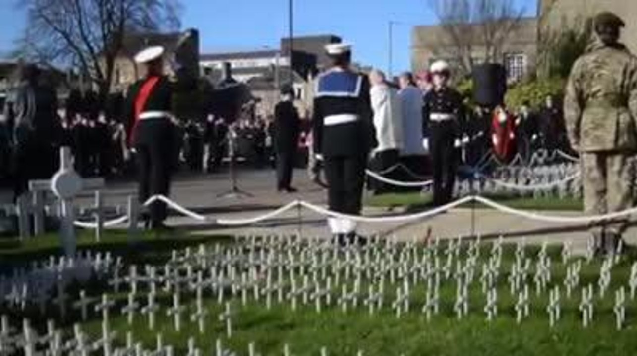 Burnley honours war dead