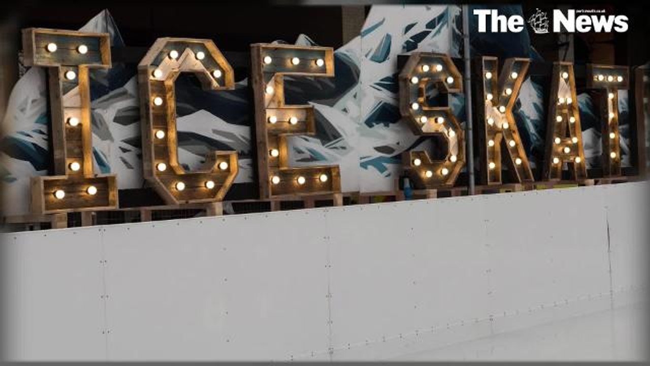 Portsmouth Guildhall Square pop-up ice rink
