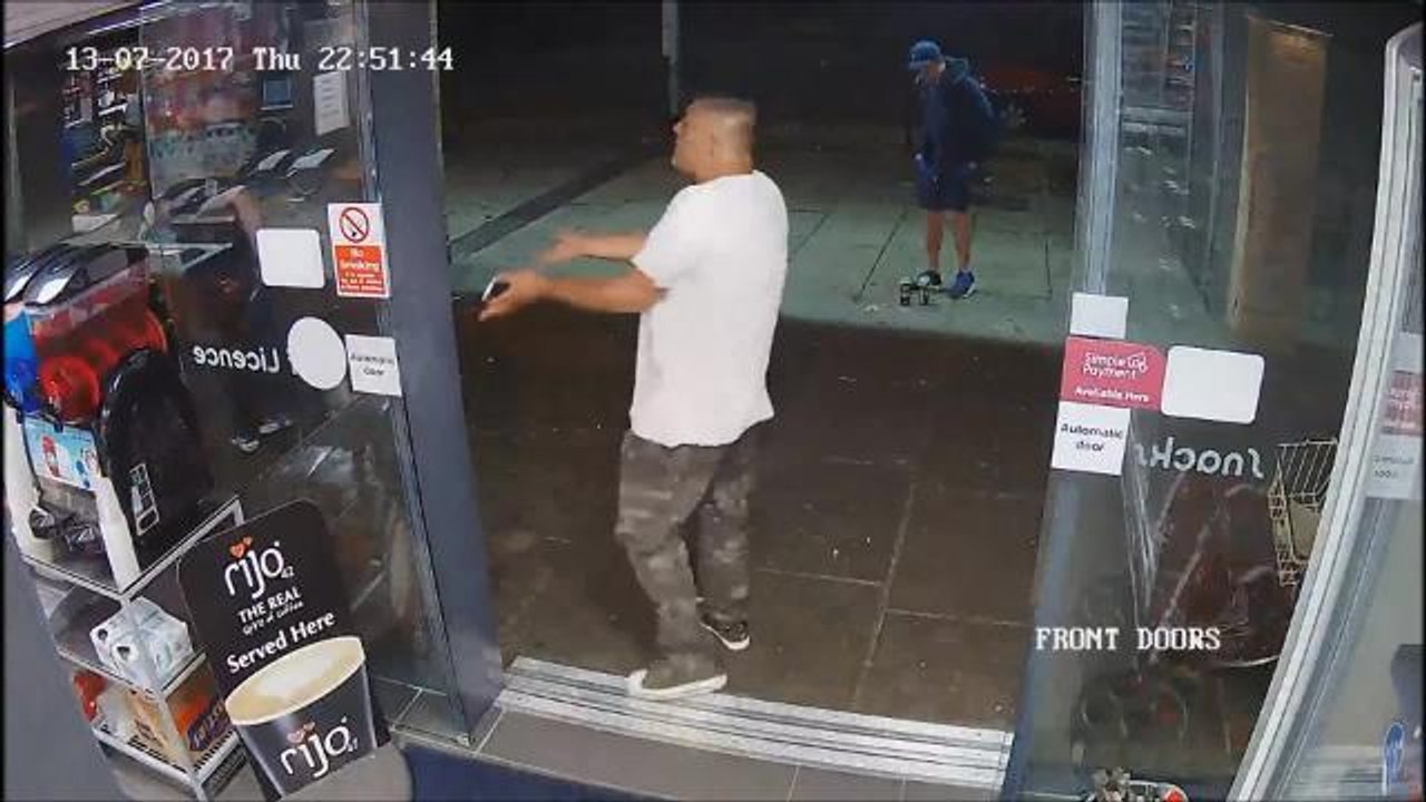 CCTV Peterborough stabbing