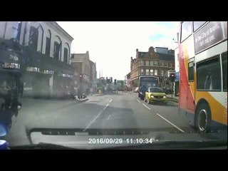 Pedestrian falls into path of bus in Northampton DL