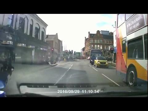 Pedestrian falls into path of bus in Northampton DL