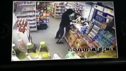Robber caught on CCTV in Sheffield shop