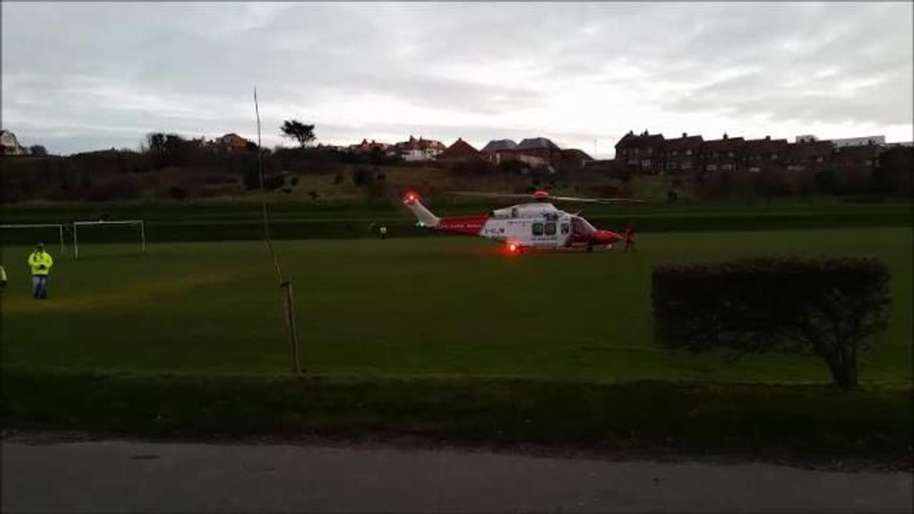 VIDEO: Air ambulance flies injured 'basejumper'...