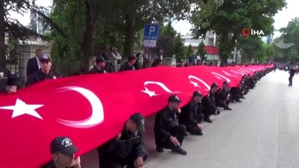 Bilecik'te 15 Temmuz Demokrasi ve Birlik yürüyüşü