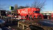Coca-Cola Christmas truck arrives in Rushden
