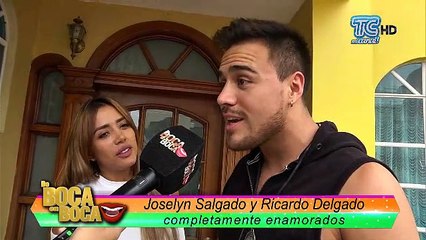 Nació el amor entre Joselyn Salgado y Ricardo Delgado