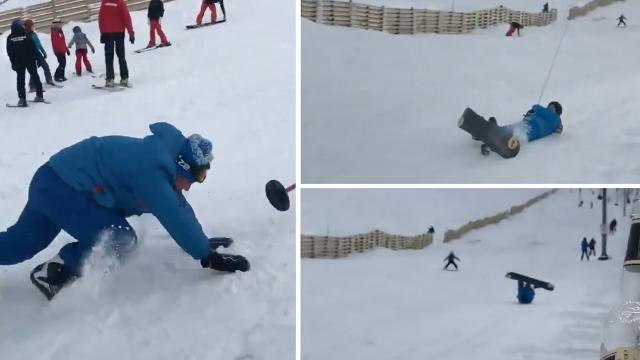 Viral Ski Slope Fail