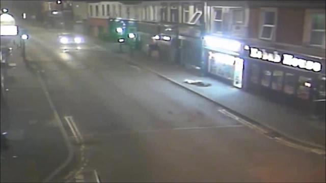 Dramatic CCTV footage shows hit and run in Derbyshire
