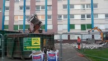 Hebburn tower block demolition