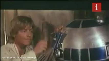 Star Wars A New Hope original trailer 1977