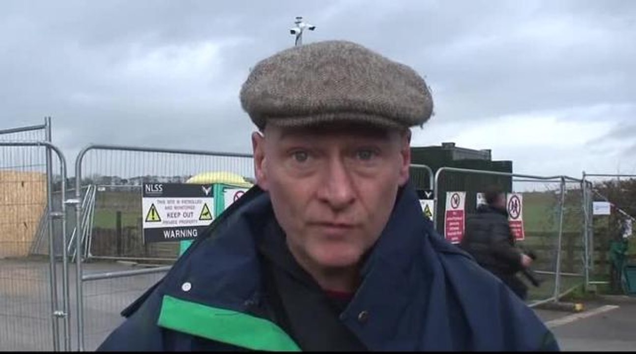 Fracking camp at Kirby Misperton