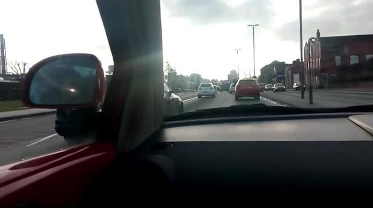 Wacky Races: How our reporter fared as she drove her car to work.