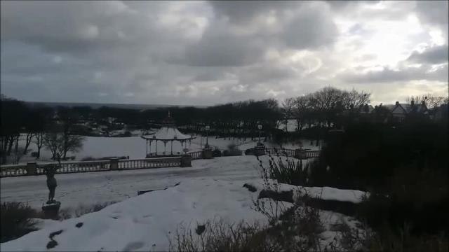 Snow in South Shields
