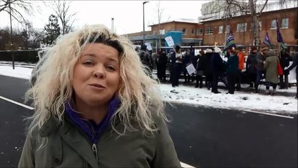 Harrogate Hospital protest