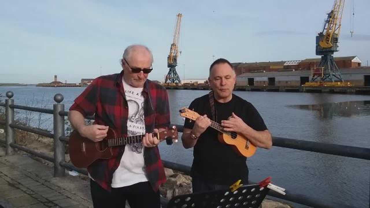 Ukelele group has a Tall Ships link