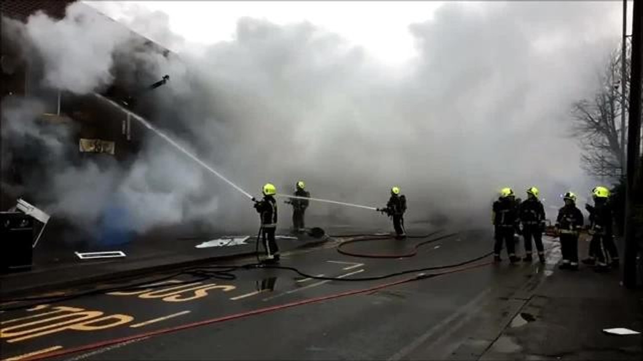 Fire in Doncaster