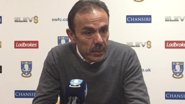Jos Luhukay on Sheffield Wednesday's draw with Bolton Wanderers
