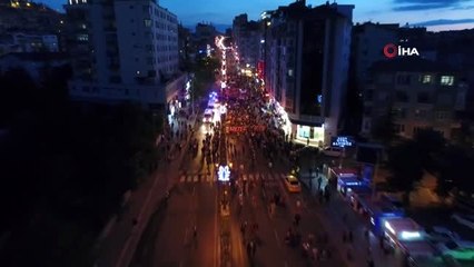 Nevşehir'de on binler Diriliş meydanında buluştu