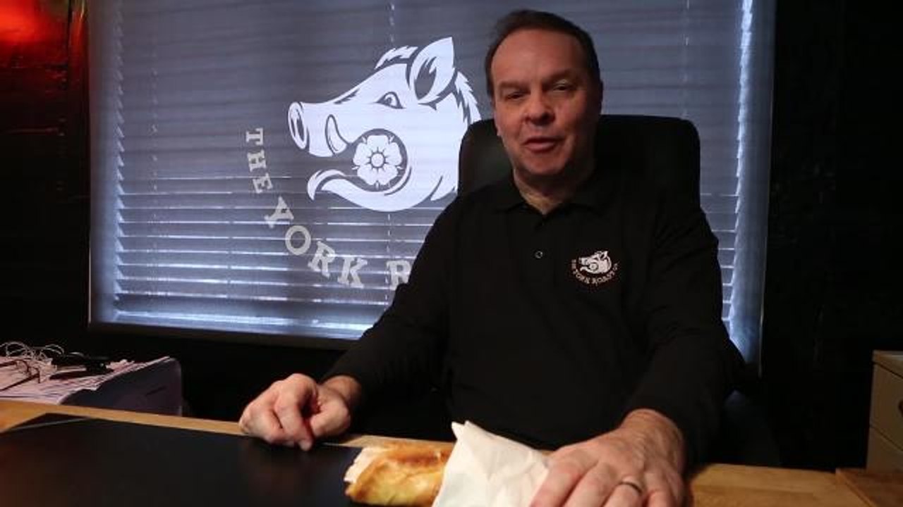 The York Roast Co serve a delicious Yorkshire Pudding wrap