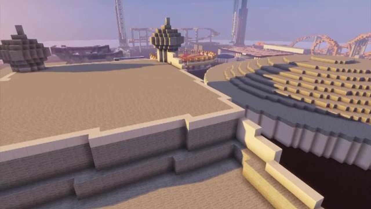 Brighton in Minecraft