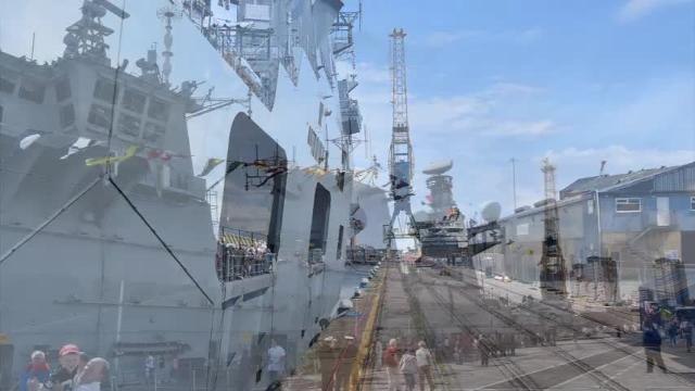 Readers' pictures of HMS Ocean's farewell visit to Sunderland