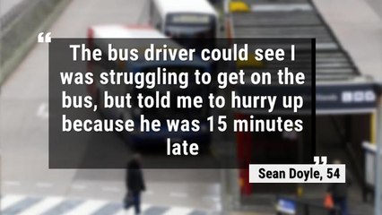 Man With Parkinson’s Kicked Off Bus ‘because He Couldn’t Get His Ticket Out’