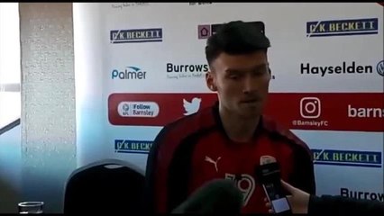 Barnsley's Kieffer Moore ahead of derby with Sheffield United