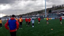 VIDEO: Watch as ex-France boss Raymond Domench takes Derry City training session