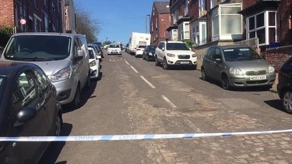 Sheffield street under police guard after shooting