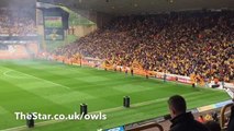 Scenes at Molineux as champions Wolves walk out flanked by Sheffield Wednesday's guard of honour