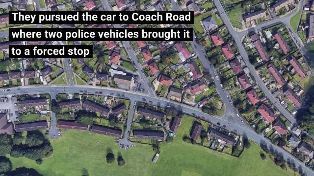 Police Stop Stolen Car in Yorkshire - and Find Passengers Still Wearing Balaclavas