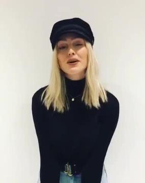 Perrie from Little Mix sends a message to Young Heroes Awards in Peterlee