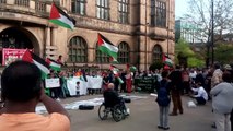 VIDEO: Solidarity with Palestine protest