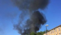 Environment Agency chief visits site of huge Sunderland recycling site blaze - and it's still burning.