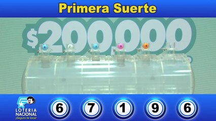 Loteria Nacional Sorteo 6280 (15 Julio 2019)