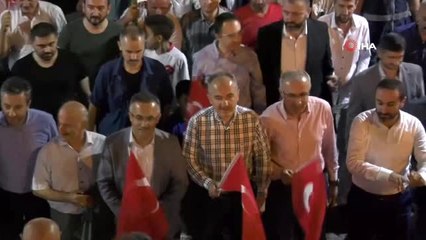 Rize'de Demokrasi ve Milli Birlik etkinliği düzenlendi
